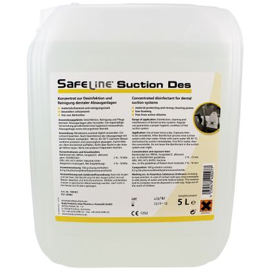 Safeline Suction DES Konzentrat 5 Liter