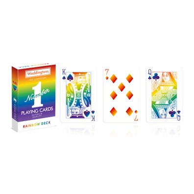 Number 1 Spielkarten Rainbow Kartenspiel Reisespiel