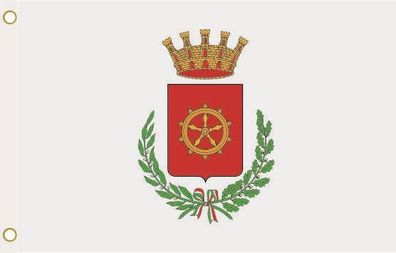 Fahne Flagge Rho (Italien) Hissflagge 90 x 150 cm