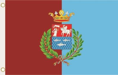 Fahne Flagge Rieti (Italien) Hissflagge 90 x 150 cm