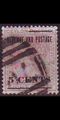 CEYLON SRI LANKA [1885] MiNr 0088 ( O/ used )