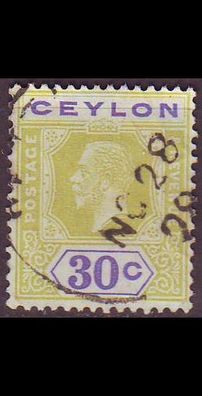 CEYLON SRI LANKA [1921] MiNr 0199 ( O/ used )