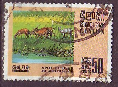 CEYLON SRI LANKA [1970] MiNr 0397 ( O/ used ) Tiere