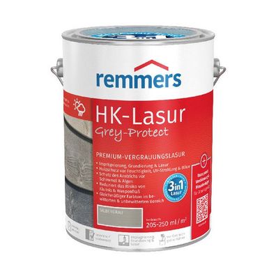 Remmers HK Lasur 10 Liter Holzlasur "Grey Protect"
