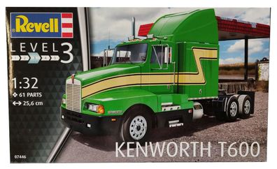 Revell 07446 Modellbausatz Kenworth T600, LKW, Truck im Maßstab 1:32, Level 3