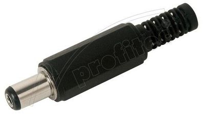 profitec - DC-Stecker mit Knickschutz - Bohrung 1,3mm x 3,5mm