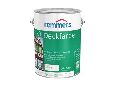 Remmers Aidol Deckfarbe 2,5 Liter Holzfarbe Wetterschutzfarbe