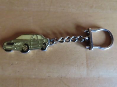Schlüsselanhänger mit Schlüsselring Auto gelblicher Mercedes/ Bald Shop