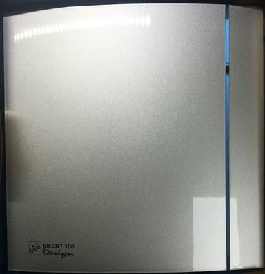 S&P Silent-100 Design CRZ Silber 8W, 230V, 26.5 dB, U/ min: 2400, m3/ h: 95