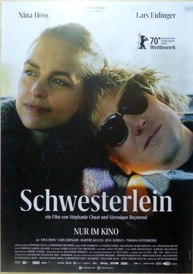 Schwesterlein - Original Kinoplakat A1 - Nina Hoss, Lars Eidinger - Filmposter