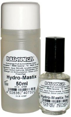 Eulenspiegel Hydro-Mastix, 7 ml, 50 ml, zum Ankleben von leichten Accessoires