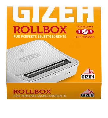 Gizeh Rollbox Drehmaschine für Zigaretten Slim und Regular