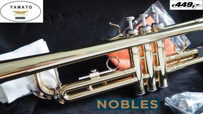 B-Trompete YAMA. YBT 212 Nobles ROYAL GOLD YBT YAMATO & Softcase