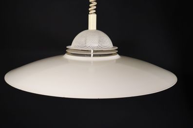 Mid Century ARO Leuchte Deckenlampe / Lampe / 70s / weiß 2#Z4
