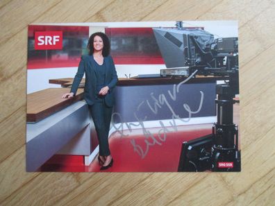 SRF Fernsehmoderatorin Angelique Beldner - handsigniertes Autogramm!!!