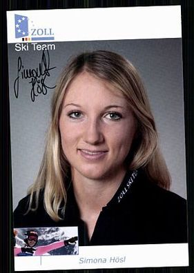 Simone Hösl Autogrammkarte Original Signiert Skialpine + A 88222
