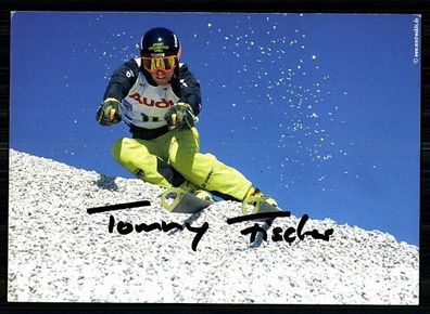 Tommy Fischer Autogrammkarte Original Signiert Skialpine + A 88198