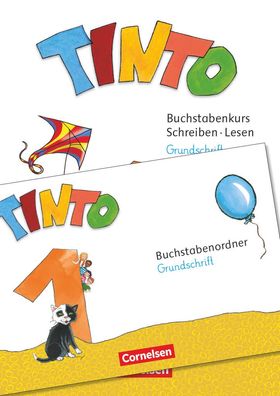 Tinto 1 - Neubearbeitung 2018: 1. Schuljahr - Buchstabenordner Grundschrift ...