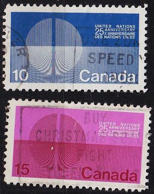 KANADA CANADA [1970] MiNr 0456-57 x ( O/ used ) UNO