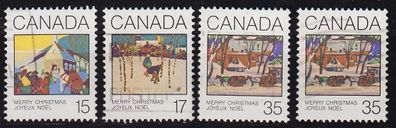KANADA CANADA [1980] MiNr 0781-83 ( O/ used ) Weihnachten