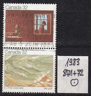 KANADA CANADA [1983] MiNr 0871 ex ( O/ used ) [02] Gemälde Zdr