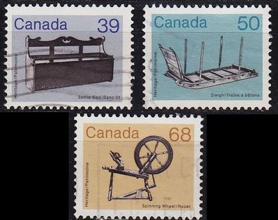 KANADA CANADA [1985] MiNr 0964-66 ( O/ used ) Kultur