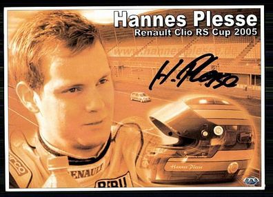 Hannes Plesse Autogrammkarte Original Signiert Motorsport + A 88385