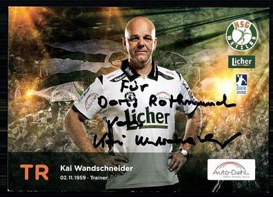 Kai Wandschneider HSG Weztlar Autogrammkarte Original Signiert Handball + A 88418