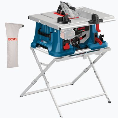 Bosch GTS 18V-216 Akku Tischkreissäge + GTA 560 Arbeitstisch, ohne Akku, 216 mm