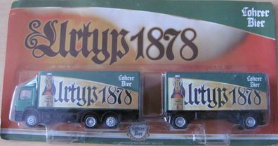 Brauerei Lohrer Nr.07 - Urtyp 1878 - MB Atego - Hängerzug