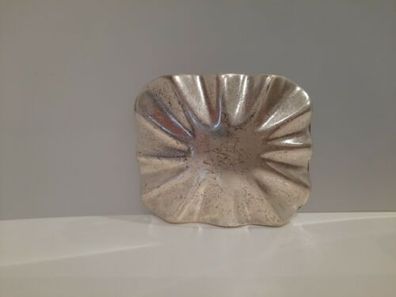 umjuBELT silber "Shell Bowl" Gürtelschnalle Gürtelschließe Buckle 7x6,5cm