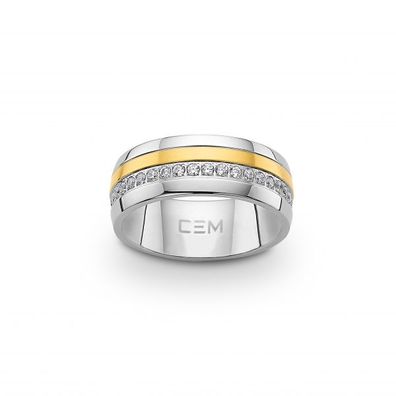 CEM Edelstahl Ring Gr. 52 ST6-075