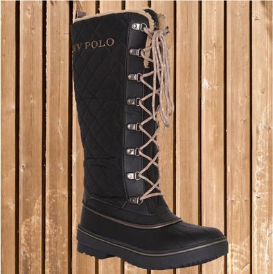 HV Polo Winterstiefel Glaslynn Long, Boots, Thermostiefel, wasserdicht, schwarz