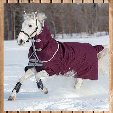 Horseware Amigo Hero Ripstop Plus medium 200g, Winterdecke m. Halsteil 200g, fig