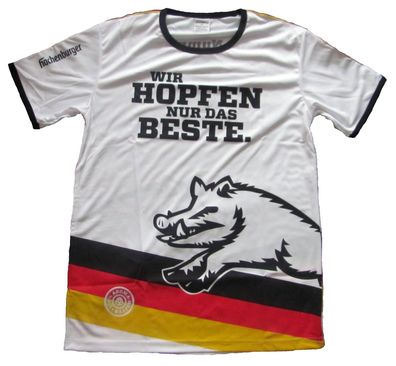 Hachenburger Brauerei - Wir Hopfen nur das Beste - T-Shirt Gr. XL