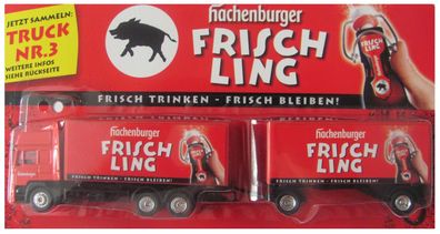 Hachenburger Brauerei Nr.32 - Frischling - MAN F2000 - Hängerzug