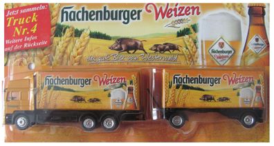 Hachenburger Brauerei Nr.33 - Weizen - MAN F2000 - Hängerzug