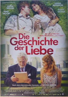Die Geschichte der Liebe - Original Kinoplakat A1 - Gemma Arterton - Filmposter