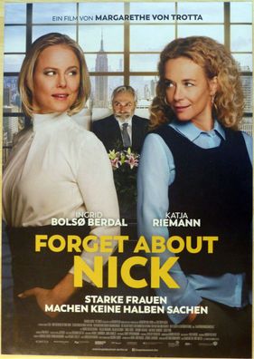 Forget About Nick - Original Kinoplakat A1 - Katja Riemann - Filmposter