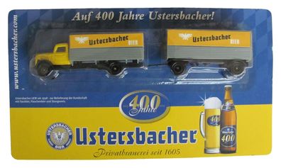 Brauerei Ustersbacher Nr.06 - 400 Jahre - Opel Blitz - Hängerzug