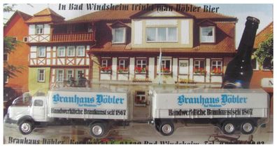 Brauhaus Döbler Nr.02 - Bad Windsheim - MAN Büssing 7500S - Hängerzug Oldie