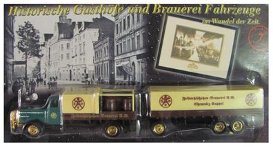 Braustolz Brauerei Nr.78 - Historische Brauerei Fahrzeuge - Faun L8 - Hängerzug Oldie