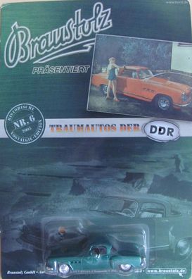 Braustolz Brauerei Nr.90 - Wartburg 313-1 Sportcoupe - DDR Pkw