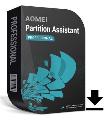 AOMEI Partition Assistant Professional|2 PCs|immer aktuell, lebenslang|Download|ESD