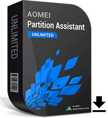 AOMEI Partition Assistant Unlimited PCs & Server/ WIN|Download|eMail|ESD