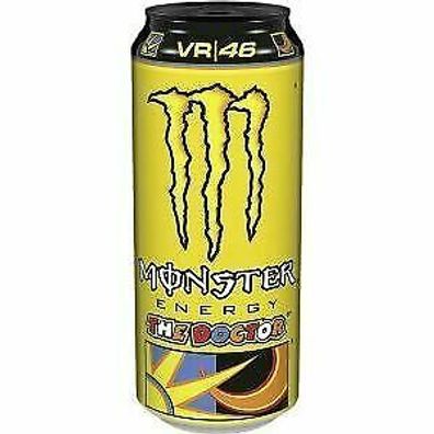 12x500ml Dose Monster The Doctor Rossi Edition Energy Drink Einweg - incl. Pfand
