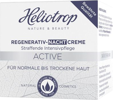 Heliotrop Active Regenerativ Nachtcreme - 50 ml