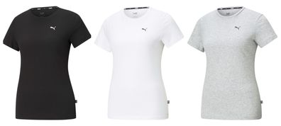 PUMA Damen ESS Small Logo Tee / T-Shirt Kurzarm