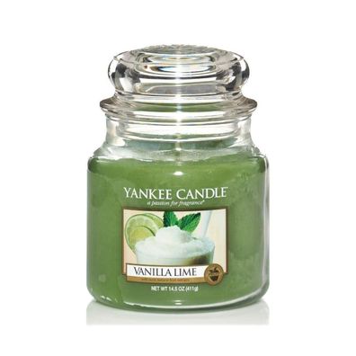 Yankee Candle Duftkerze Vanille-Limette 411g