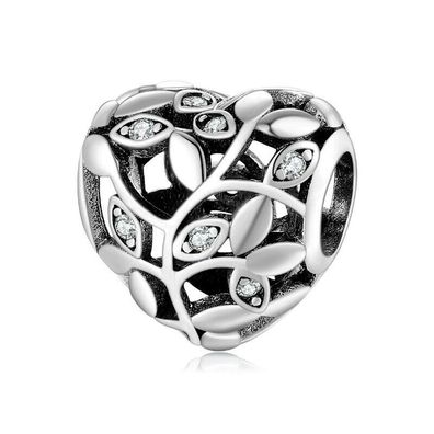 Charms Anhänger für Pandora Armbänder 925 Sterling Silber Charm Herz Liebe Geschenk.